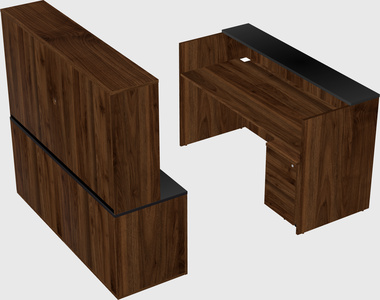 Modular reception desk