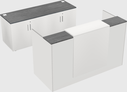 Modular reception desk