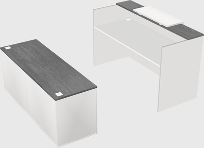 Modular reception desk