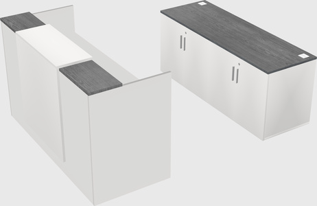 Modular reception desk