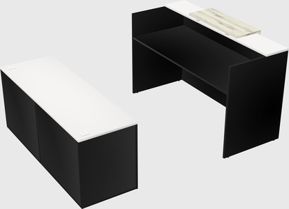 Modular reception desk