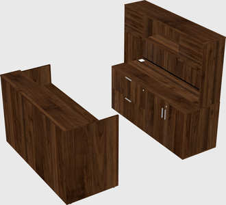 Modular reception desk