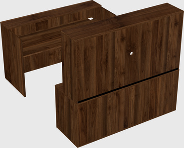Modular reception desk