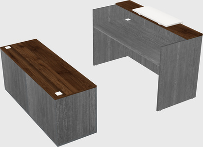 Modular reception desk
