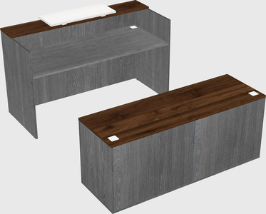 Modular reception desk