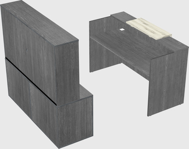 Modular reception desk