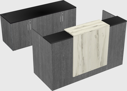 Modular reception desk