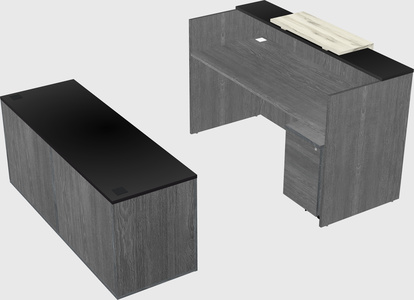 Modular reception desk