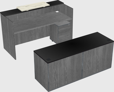 Modular reception desk