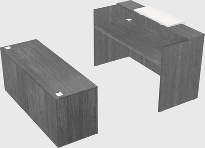 Modular reception desk