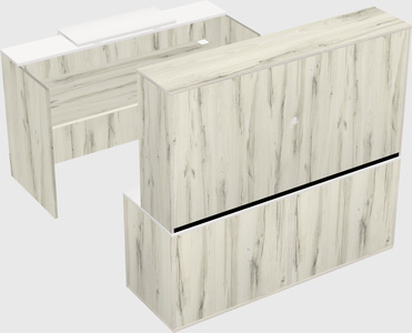 Modular reception desk
