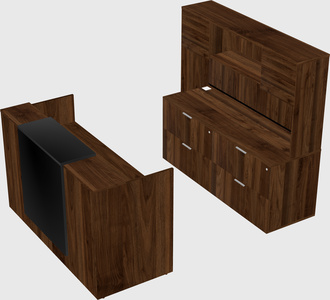 Modular reception desk