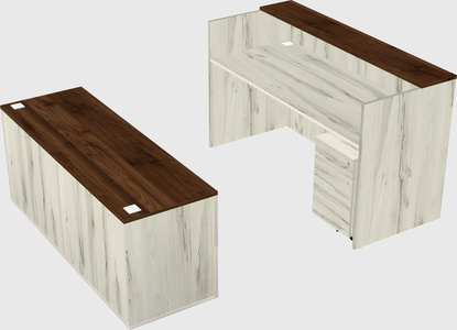 Modular reception desk