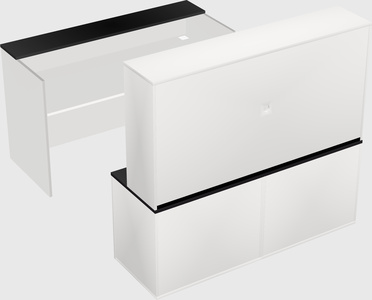 Modular reception desk
