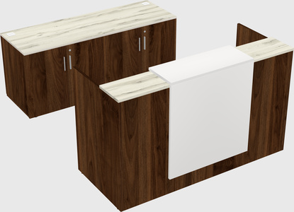 Modular reception desk
