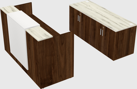 Modular reception desk