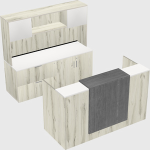 Modular reception desk