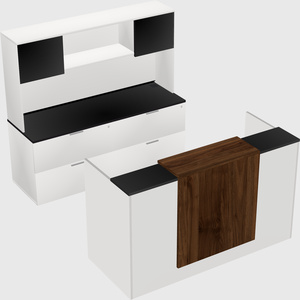 Modular reception desk