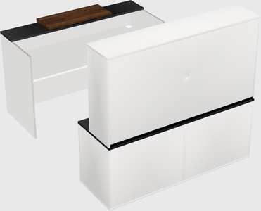 Modular reception desk