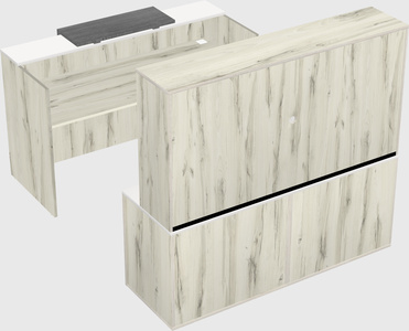 Modular reception desk