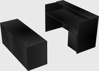 Modular reception desk