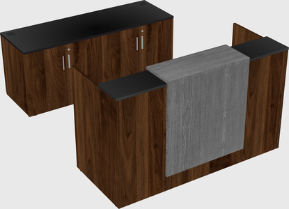 Modular reception desk