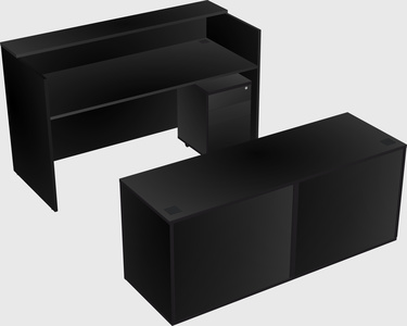 Modular reception desk