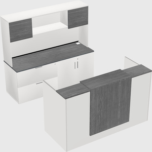 Modular reception desk
