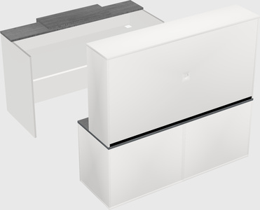 Modular reception desk
