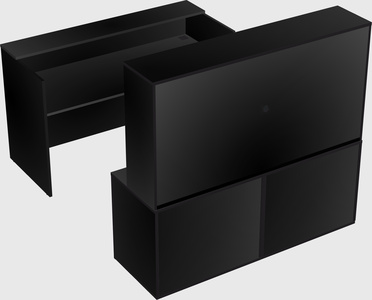 Modular reception desk