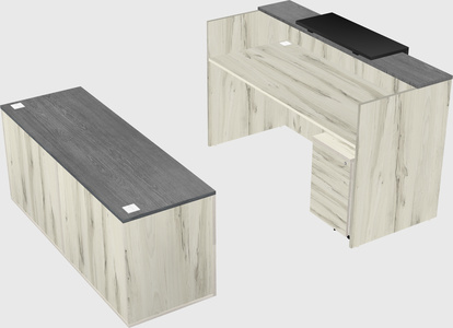 Modular reception desk