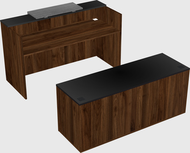 Modular reception desk