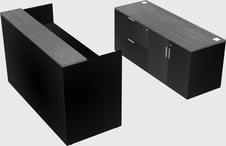 Modular reception desk