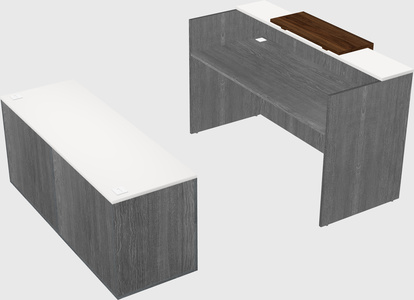 Modular reception desk