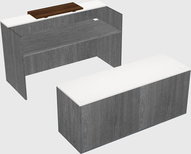 Modular reception desk