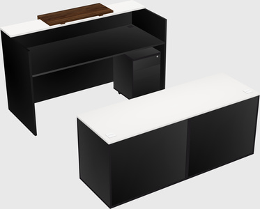 Modular reception desk