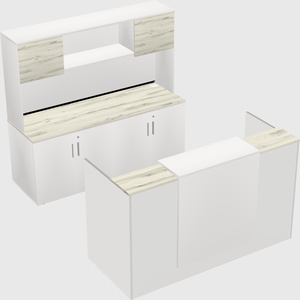 Modular reception desk