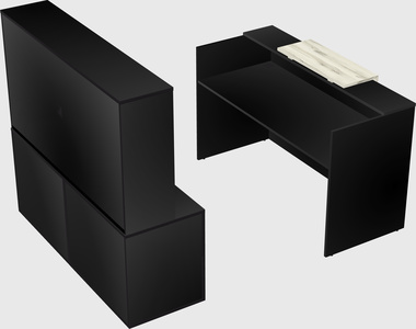 Modular reception desk