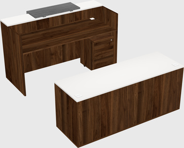Modular reception desk