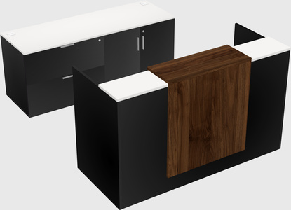 Modular reception desk
