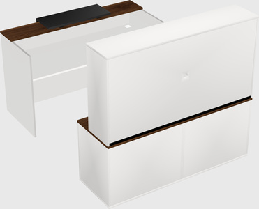 Modular reception desk