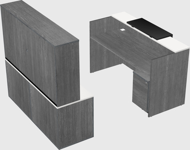 Modular reception desk