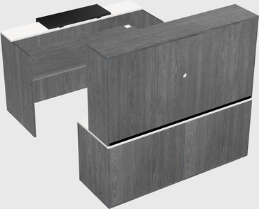 Modular reception desk