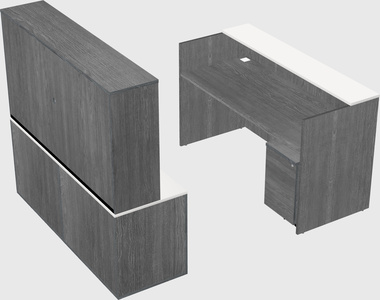 Modular reception desk