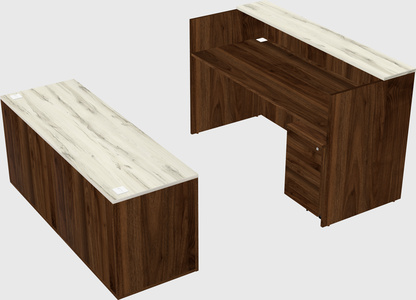 Modular reception desk