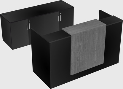 Modular reception desk