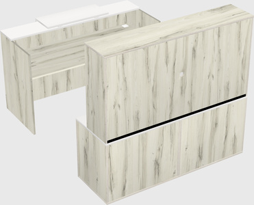 Modular reception desk