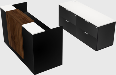 Modular reception desk