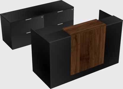 Modular reception desk