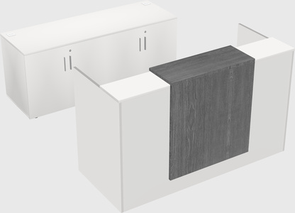 Modular reception desk
